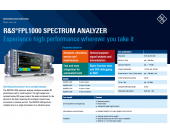FPL1000便携式频谱仪系列新增两种新型号FPL1014和FPL1026