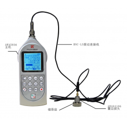 机器振动测试中的AWA5936型振动计