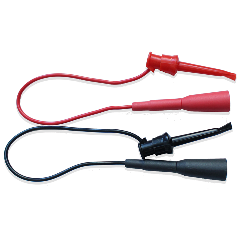 HTL-104迷你钩转鳄鱼夹测试夹跳线  