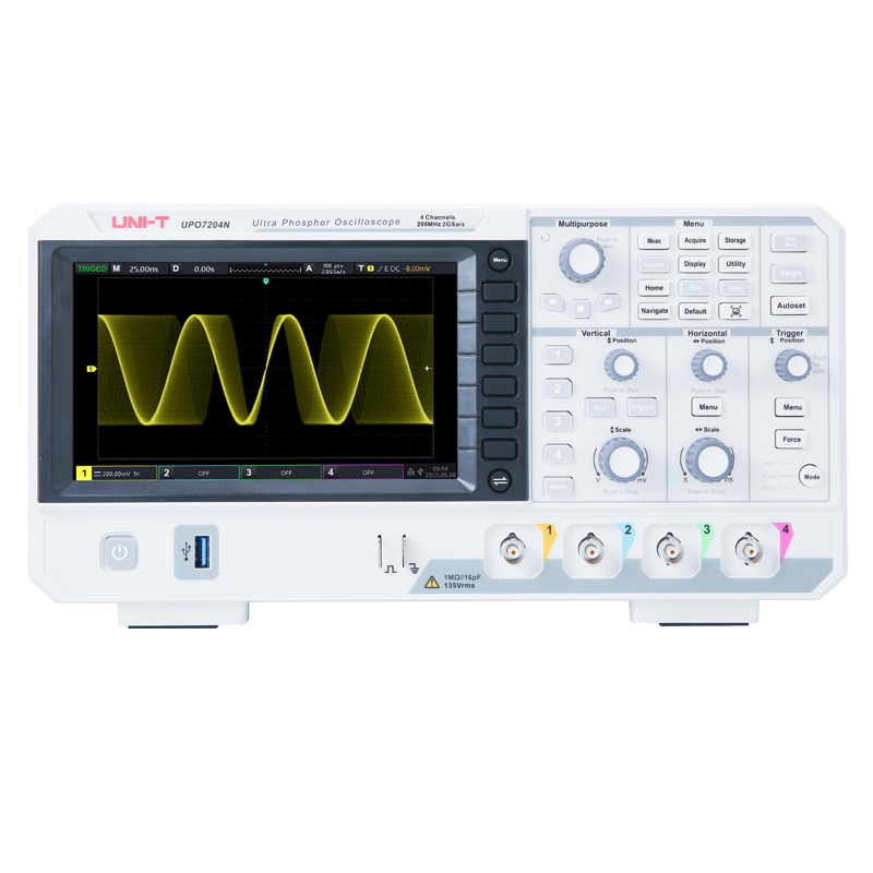 UPO7000N系列数字示波器（共UPO7104N/UP