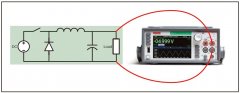 利用7510型7位半触摸屏数采万用表 对上电和断电瞬态进行特性分析